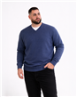 5900 - Escote V con Lycra Premium Manhatan / Talle Especial