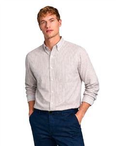 041 - Camisa Manga Larga Rayada Clásica