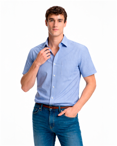 2673 - Camisa Rayada Polo