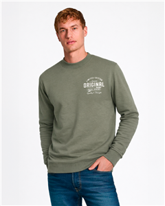 2940 - Buzo Escote Redondo Estampado