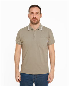 3313 - Chomba Manga Corta Jersey Lisa con Bolsillo New Star