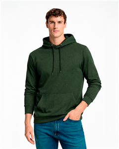 584 - Buzo Canguro Sin Frisa Waffle Con Capucha 