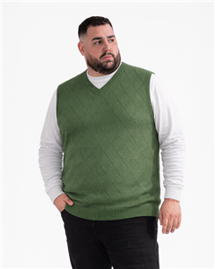 5896 - Chaleco Fantasía Liso TALLE ESPECIAL