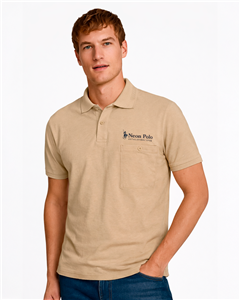 7521 - Chomba Neón Con Bolsillo Y Estampa