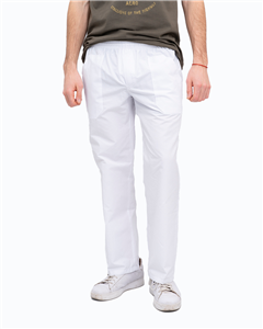 814 - Pantalón Nautico Acrocel Blanco con Cierre